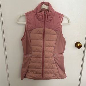 Lululemon vest, pink, size 6
